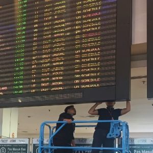 Rental Led Digital Advertising At Terminal Bersepadu Selatan (TBS) - location (Arrival Led Digital)